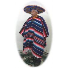 Mexican Saltillo/Serape Ponchos